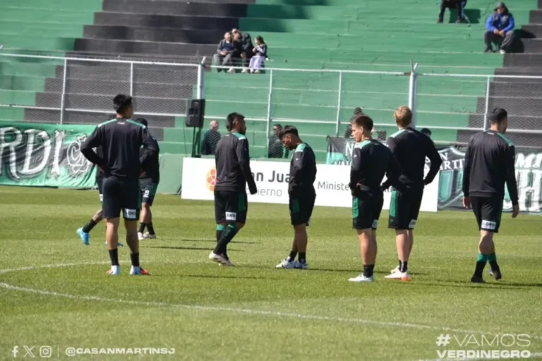 San Martín prepara el equipo para recibir a Almagro con una baja y una duda