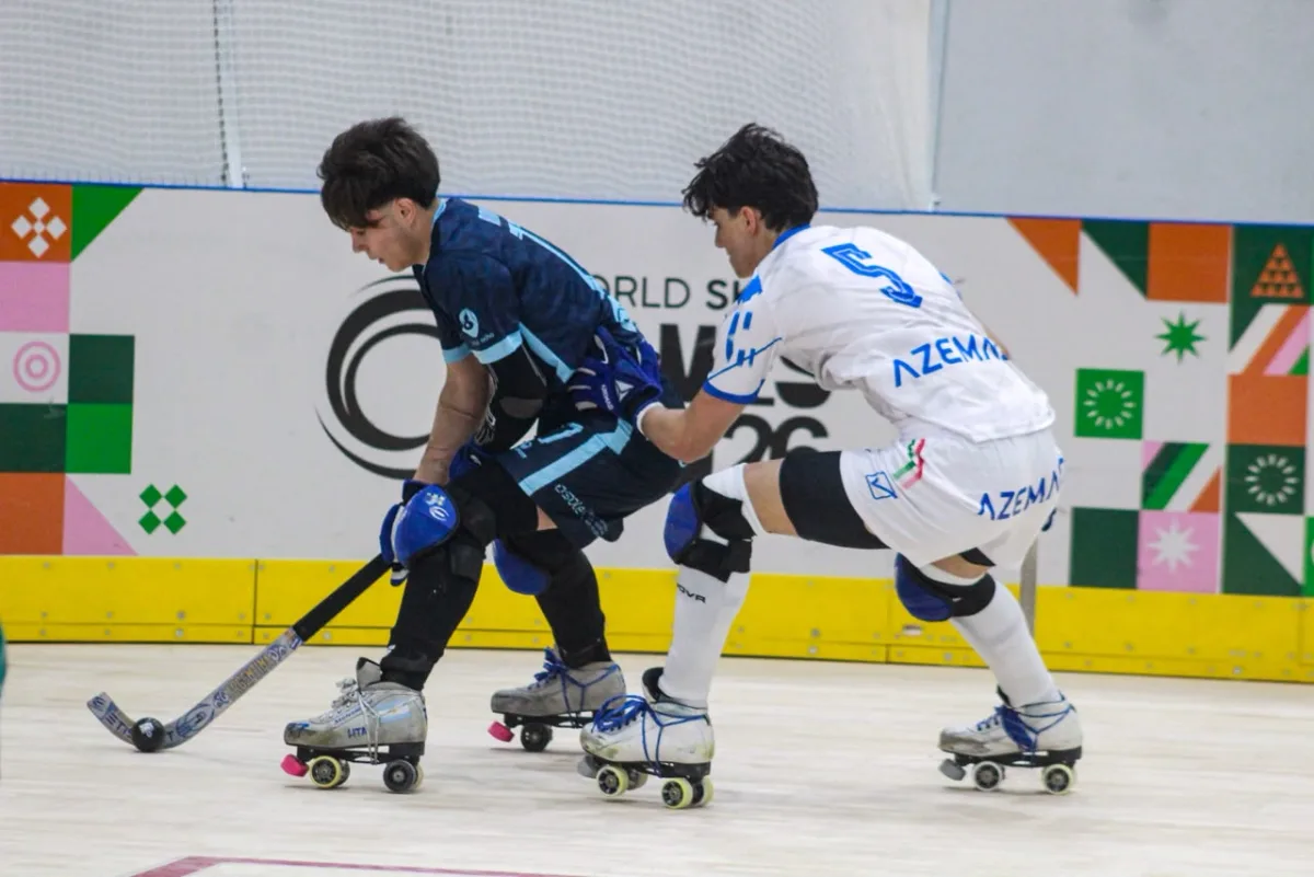 Argentina venció a Italia y se subió al podio del Mundial Sub 19 de hockey sobre patines
