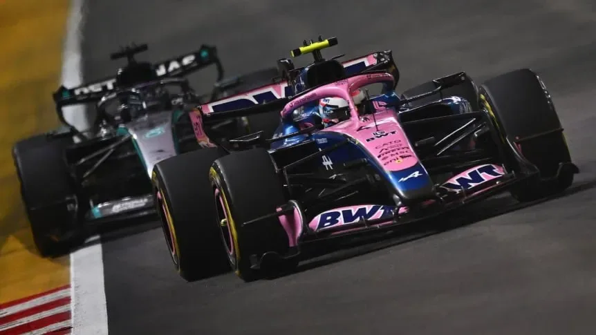 Franco Colapinto abandonó en el GP de Singapur