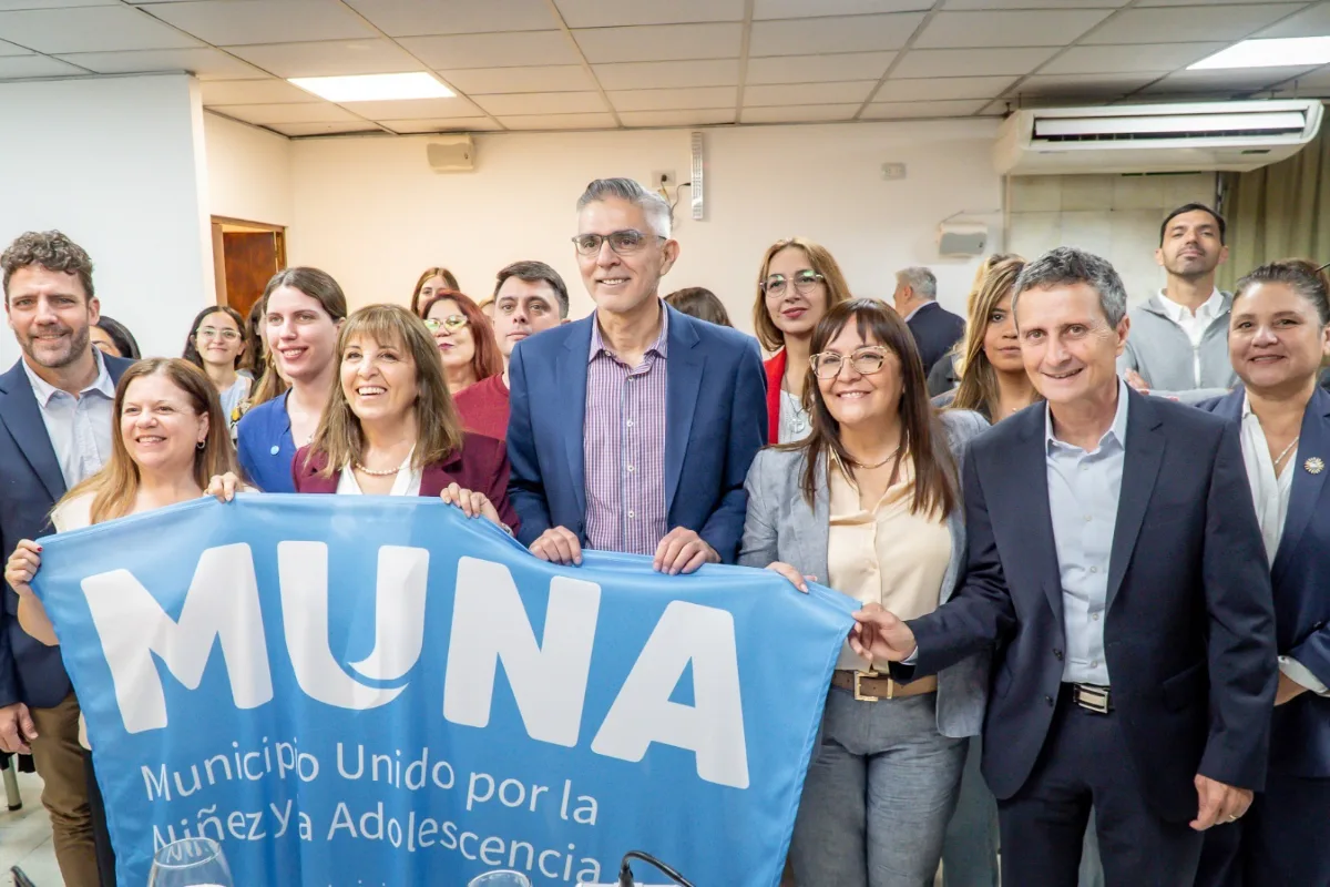 El ministro Platero acompañó el lanzamiento de las acciones municipales con UNICEF