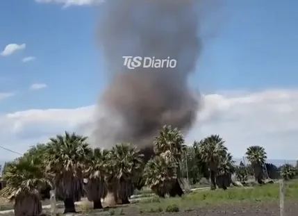 “El Zonda viene en forma de tornado”: las imágenes que filman los sanjuaninos mientras sopla el viento