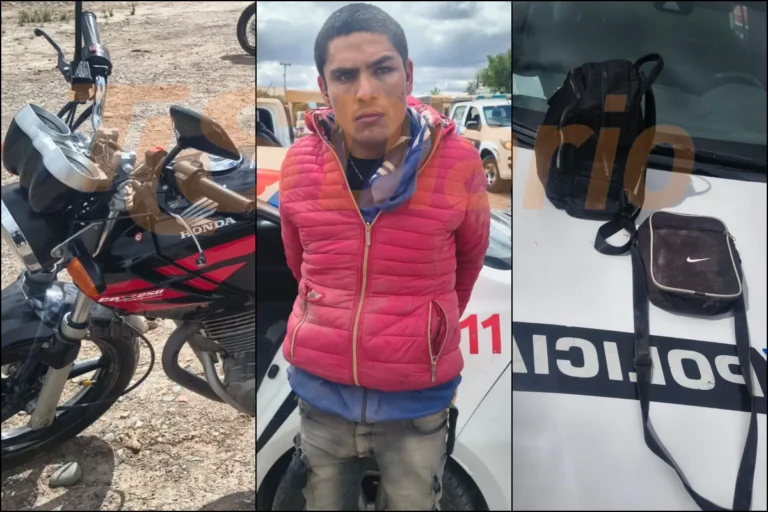 La cara del terror sobre dos ruedas: este es el motochorro que sembró el pánico con un tremendo raid armado
