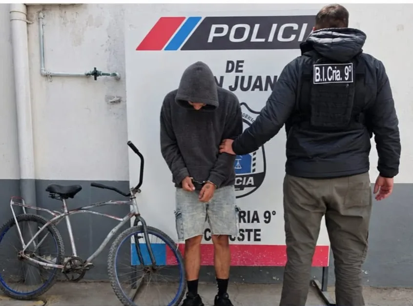 Cayó un conocido sujeto que cometía arrebatos en el Skate Park