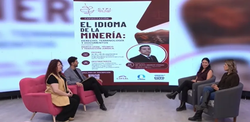 Traductores de San Juan se capacitan para traducir contratos mineros