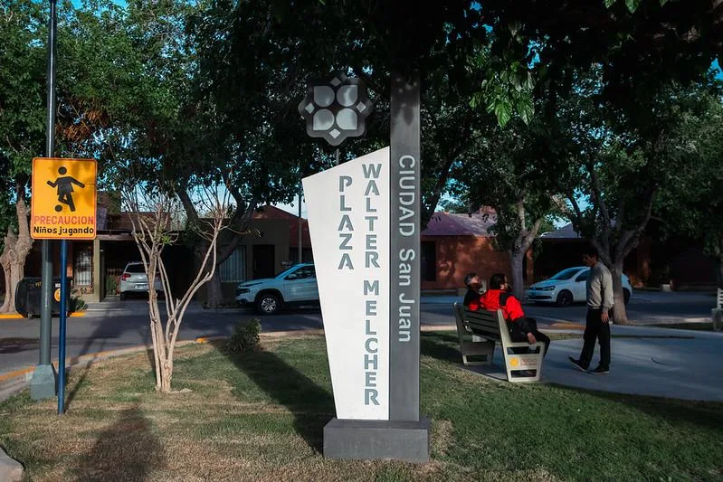 La Plaza Walter Melcher se transforma con reciclaje y obras para los vecinos