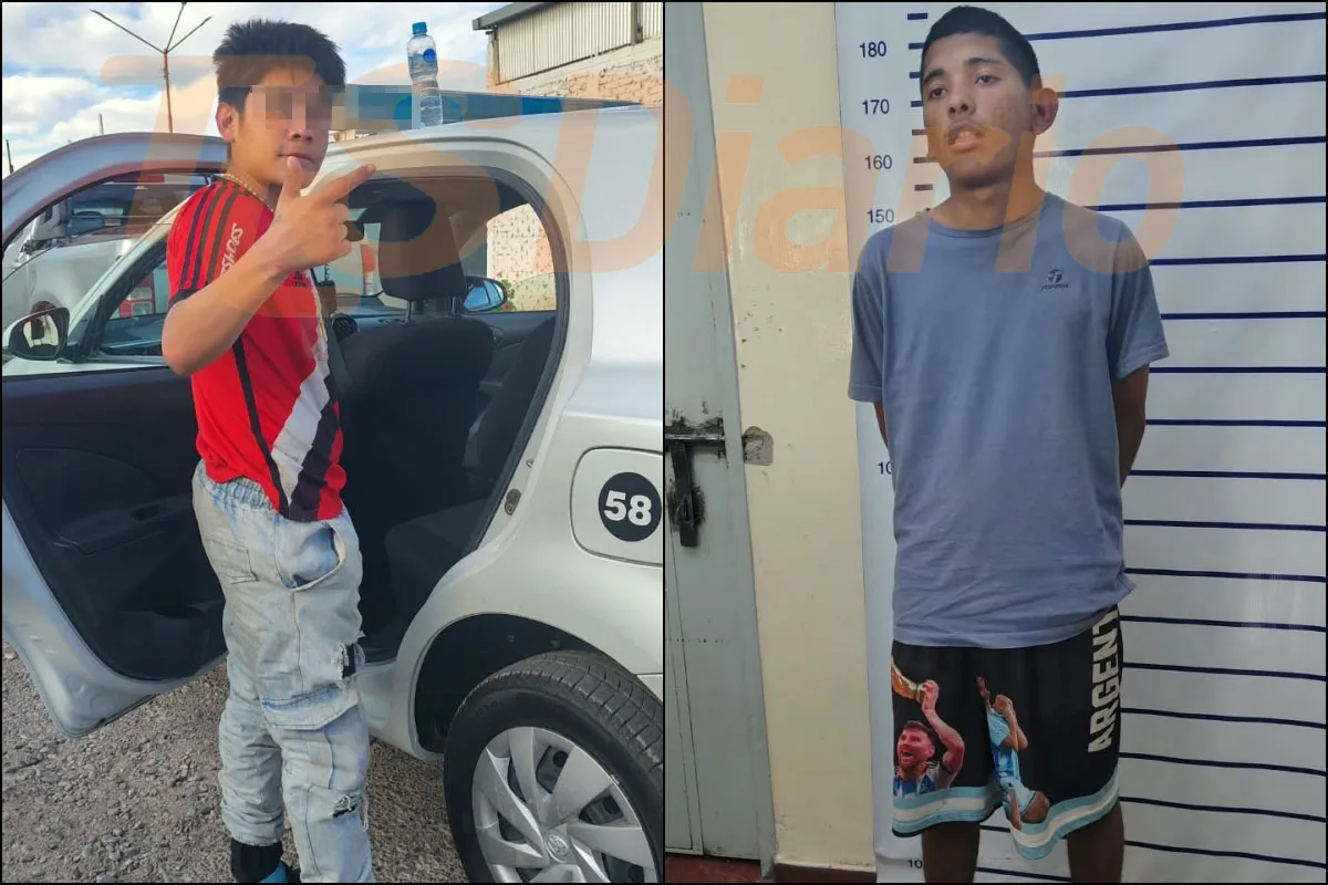 Quisieron abrir un auto con una punta, cayeron presos y sus familiares terminaron atacando a pedradas la comisaría