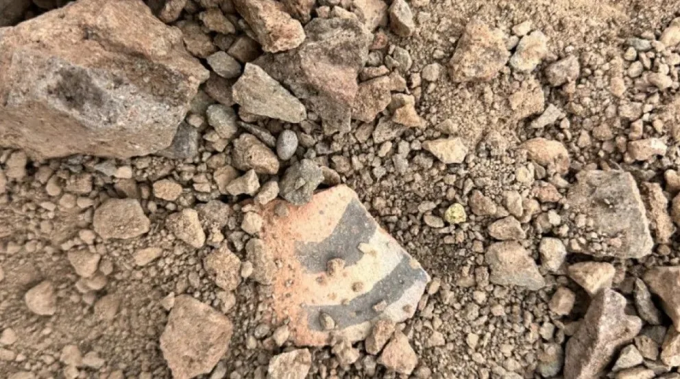 Gendarmería halló restos arqueológicos en la cordillera de Calingasta