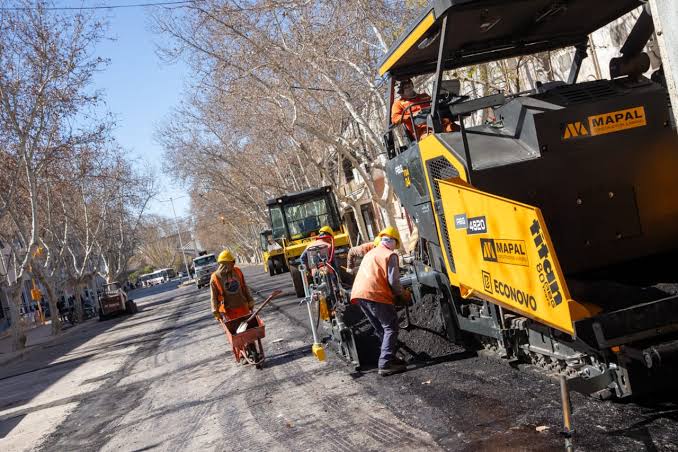 Capital continúa la semana con trabajos en avenida Alem