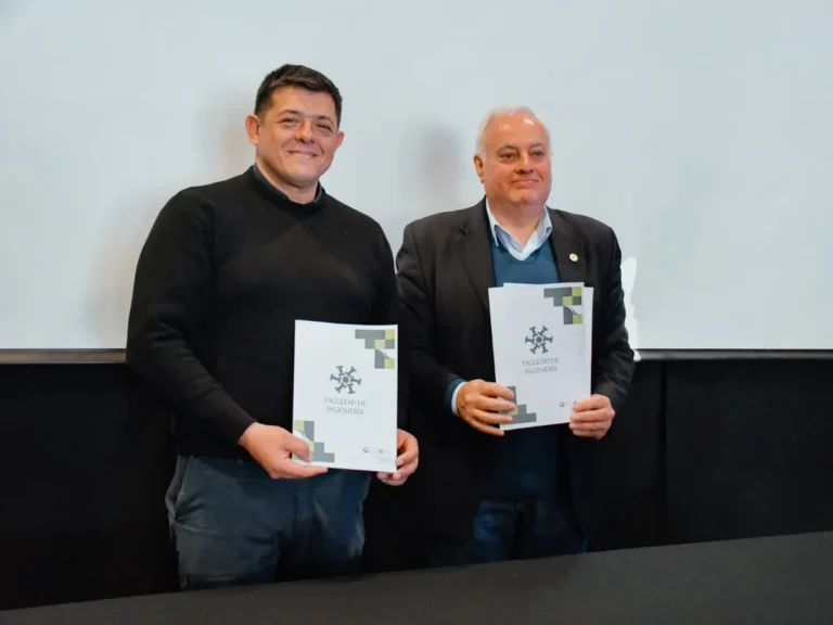 Matías Espejo firmó acta acuerdo con la Facultad de Ingeniería de la UNSJ para ampliar oportunidades de formación en Jáchal