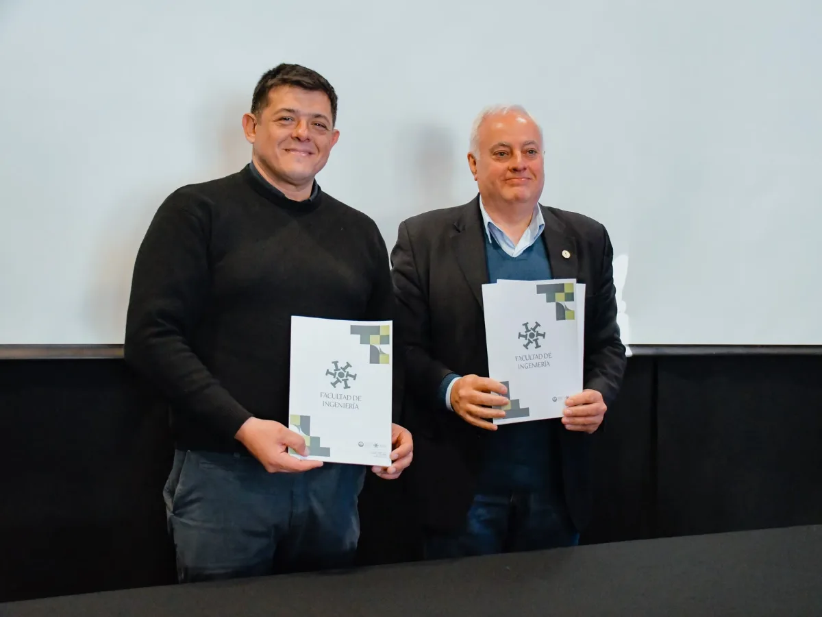 Matías Espejo firmó acta acuerdo con la Facultad de Ingeniería de la UNSJ para ampliar oportunidades de formación en Jáchal