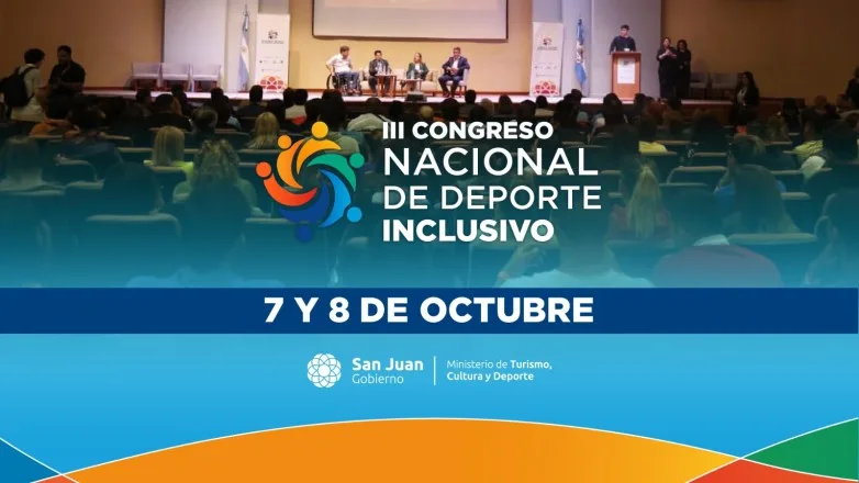 Se realizará en San Juan el III Congreso Nacional de Deporte Inclusivo
