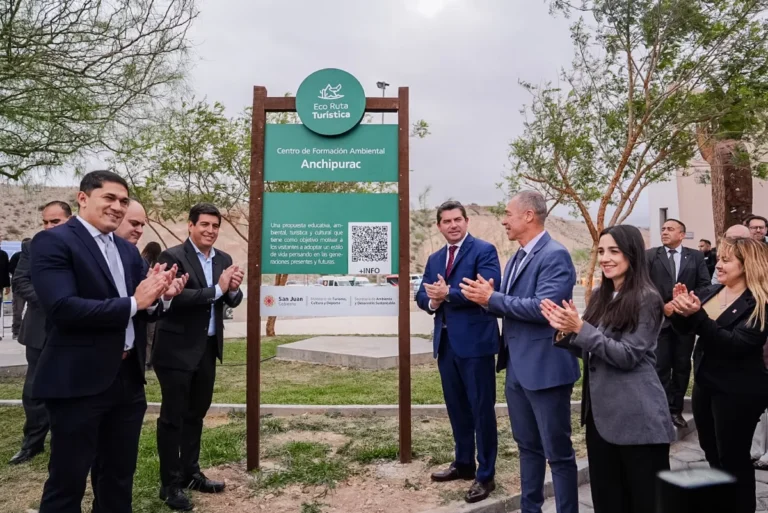 Orrego lanzó la Eco Ruta Turística para potenciar el turismo de naturaleza en San Juan