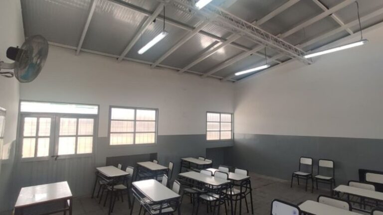 El Gobierno impermeabilizó techos en 460 escuelas sanjuaninas