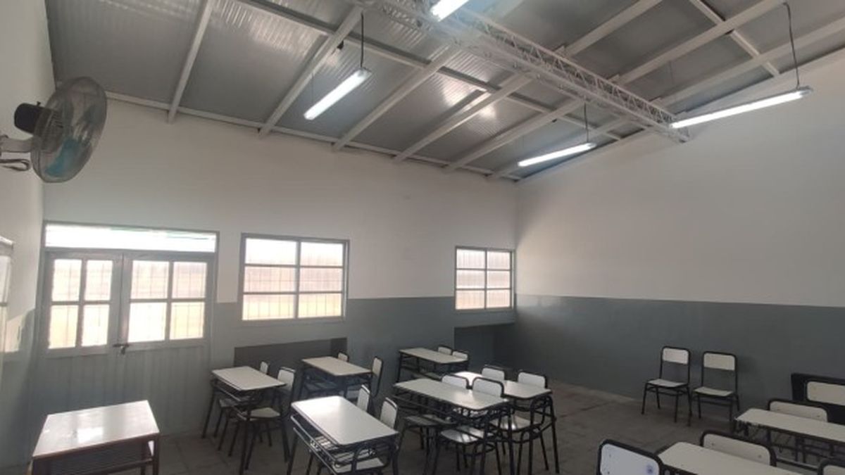 El Gobierno impermeabilizó techos en 460 escuelas sanjuaninas