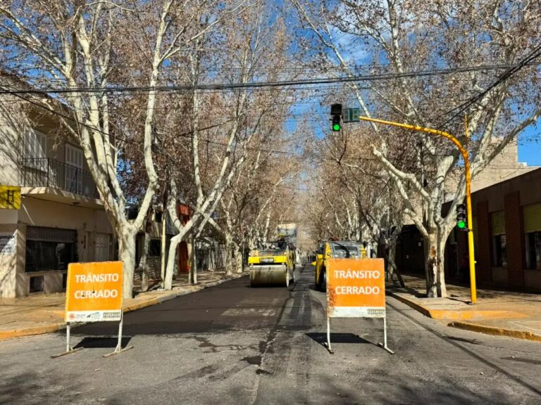 El Plan 50 cuadras registra un 81% de avance