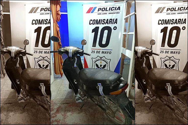 Detuvieron la marcha de una moto y descubrieron que tenía pedido de secuestro