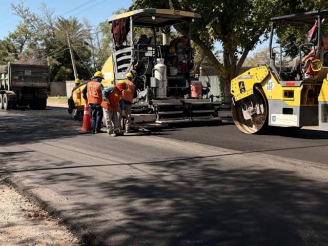 Plan 50 Cuadras: avanza la repavimentación de avenida Alem
